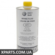 Оригинальная тормозная жидкость DOT 4 (1 литр) VAG B0007501LDSP