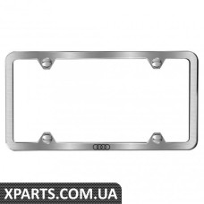 Тонка рамка номерного знака (Audi Rings, Матовий) VAG ZAW071801D
