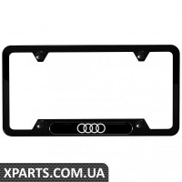 Рамка номерного знака (Audi Rings, Чорний Powdercoat) VAG ZAW071801HDX9