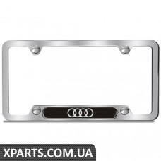 Рамка номерного знака (Audi Rings, Матовий) VAG ZAW071801HXZ2