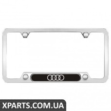 Рамка номерного знака (Audi Rings, полірована) VAG ZAW071801HZ10