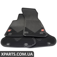 Гумові килимки преміум-класу (A4 S4 B5, Audi Sport, набір з 4 штук) VAG ZAW179004BLK