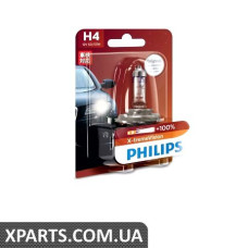 Автомобільна лампа: 12 [В] H4 X-tremeVision 60/55W цоколь P43t-38 Blister +100% світла PHILIPS 12342XVB1