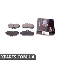 Тормозні колодки дискові перед. Protechnic PRP0124