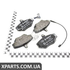 Колодки гальмівні дискові перед Logan, MCV, Sandero, Megane I Renault 7711130071