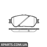 Колодки дискові гальмові, к-кт. ROADHOUSE 289800