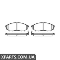 Колодки дискові гальмові, к-кт. ROADHOUSE 285214