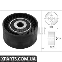 Паразитний ролик Peugeot/Citroen/Fiat/Ford/Mazda/Mini/Suzuki/Volvo Ruville 55954