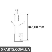 Амортизатор підвіски SACHS 230315