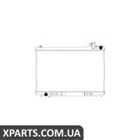 Радіатор системи охолодження Sakura 32511006