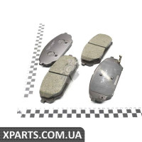 Колодка гальмівна передня 58101-3JA01 SAMSUNG BRAKE SMB10017