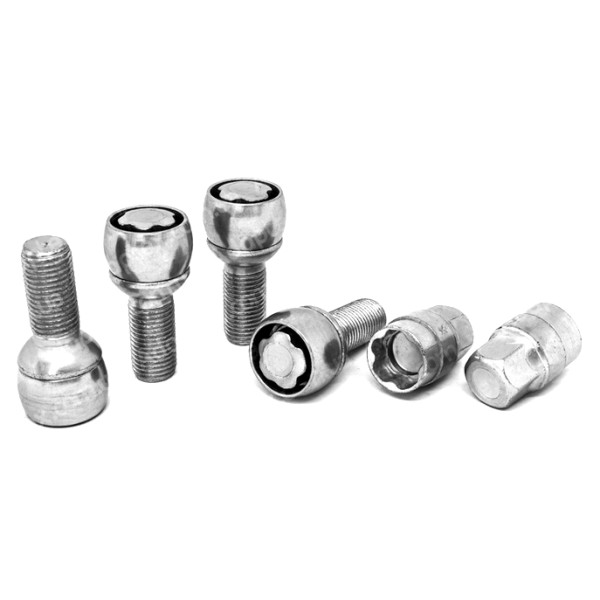 FARAD FLOWERLOCK | Болти замка М12х1.5х28 З вращаючимся кільцем (Audi, Volkswagen, Mercedes, Skoda) 2 ключі