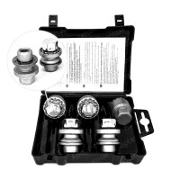 FARAD GALAXYLOCK | Гайки секретки М12х1.5х43 Прессшайба Вращающаяся головка (Citroen, Lexus, Mitsubishi, Peugeot, Toyota) ключ 21