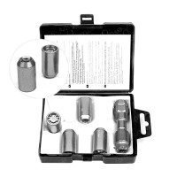 FARAD MICROLOCK | Гайки секретки М12х1.25х36 Конус для узких отверстий в дисках Внутренний ключ 17-19 (Niva, Nissan, Subaru, Suzuki, Infiniti)
