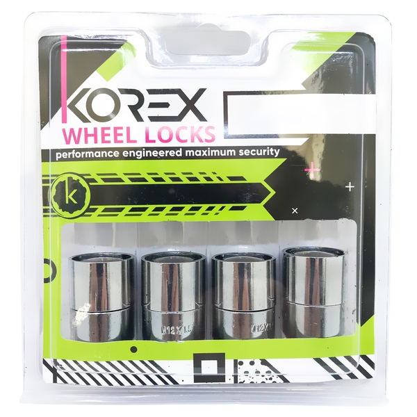 Korex | Гайки секретные М12x1.5x36 Конус Вращающееся кольцо Ключ 19-21 (Daihatsu, Hyundai, Fiat, Ford, Kia, Mazda, Mitsubishi, SsangYong, Toyota)