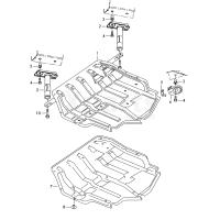 Кронштейн VAG 1J0018885A