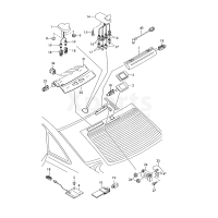 Кронштейн для підсилювача антени VAG 8E5035535