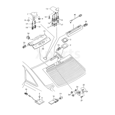 Кронштейн для підсилювача антени VAG 8E5035535
