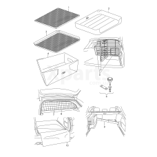 Захисний килимок багажника VAG 4F5061170