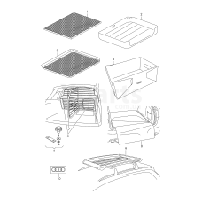 Перегородка-сітка VAG 4L0017222