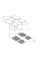 1 к-т ковриков (резиновые)
серый VAG 8T0061511528