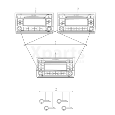 Магнітола VAG 8J0057186J