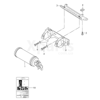 Тримач для вогнегасника VAG 1Z0860231A