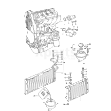 Кільце ущільнювача VAG 535121687