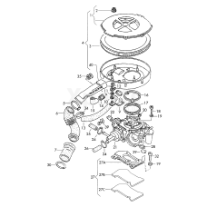 Винт с цилиндрической головкойс внутренним шестигранником VAG N10294601