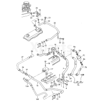 Шланг для удаления воздуха VAG 048103493A