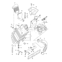 Воздуховод VAG 058133356M