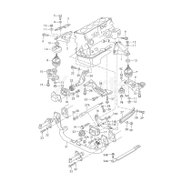 Опора VAG 8D0199306G