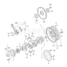 Шків зубчастого ременя VAG 032105263C
