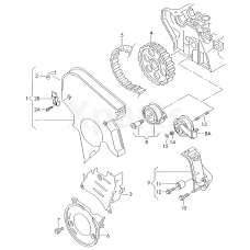 Ремінь зубчастий VAG 06B109119A