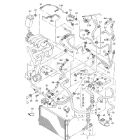Шланг системи охолодження VAG 1J0122109AA