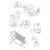 Кронштейн VAG 1J0806157F