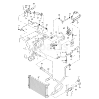 Шланг системи охолодження VAG 050121101
