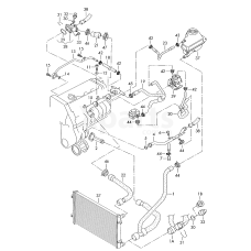 Шланг системи охолодження VAG 050121101