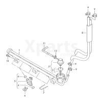К-т ущільнень для форсунки. VAG 021198031C