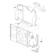 Гумова подушка VAG 1U0121367A
