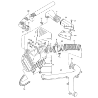 Канал, впускний VAG 078129617G