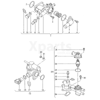 Кільце ущільнювача VAG 047121666