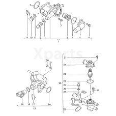 Кільце ущільнювача VAG 047121666