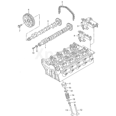 Клапан випускний VAG 058109611E