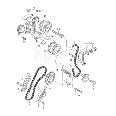 Планка заспокоювача VAG 066109513A