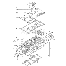 Прокладка VAG 06B109091D