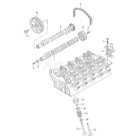 Регулятор фаз газорозподілу. VAG 06B109088D