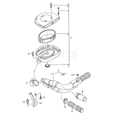 Впускний колектор VAG 1J0129752