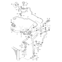 Шланг системи охолодження VAG 6Q0122101AM