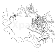 Захисний кожух ременя VAG 077109098B